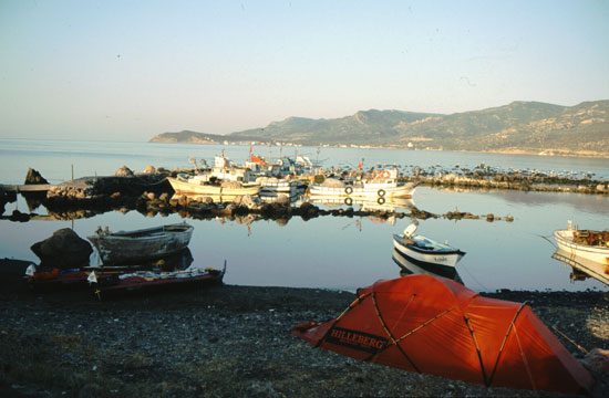 idyllischer Hafen in der Trkei Mamara